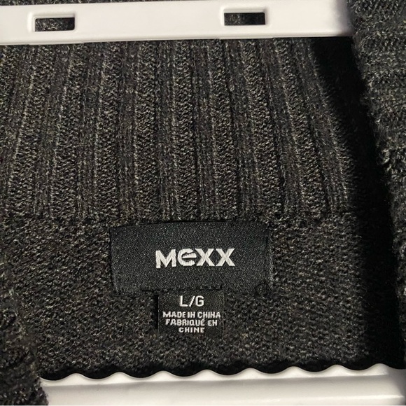 Mexx Women's Charcoal Gray Soft Knit Sweater Dress - Picture 5 of 8